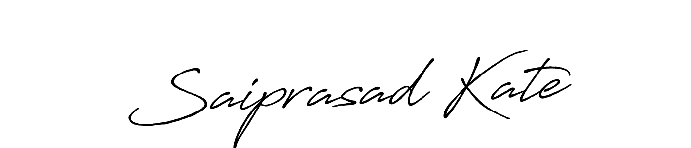 Also we have Saiprasad Kate name is the best signature style. Create professional handwritten signature collection using Antro_Vectra_Bolder autograph style. Saiprasad Kate signature style 7 images and pictures png