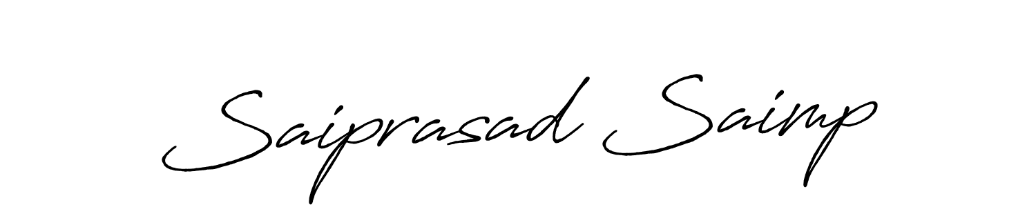 Here are the top 10 professional signature styles for the name Saiprasad Saimp. These are the best autograph styles you can use for your name. Saiprasad Saimp signature style 7 images and pictures png