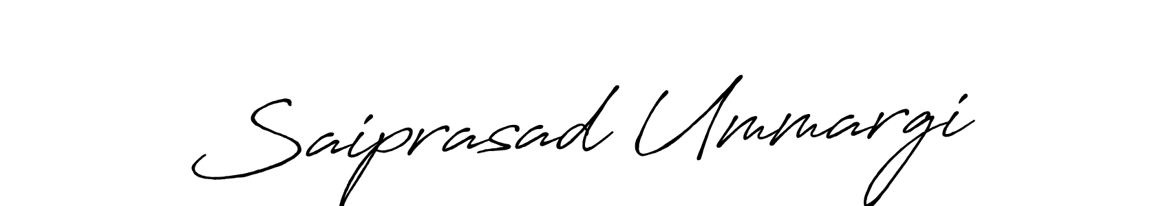 Use a signature maker to create a handwritten signature online. With this signature software, you can design (Antro_Vectra_Bolder) your own signature for name Saiprasad Ummargi. Saiprasad Ummargi signature style 7 images and pictures png