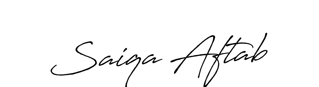 It looks lik you need a new signature style for name Saiqa Aftab. Design unique handwritten (Antro_Vectra_Bolder) signature with our free signature maker in just a few clicks. Saiqa Aftab signature style 7 images and pictures png
