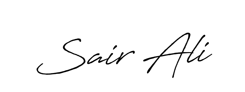You can use this online signature creator to create a handwritten signature for the name Sair Ali. This is the best online autograph maker. Sair Ali signature style 7 images and pictures png