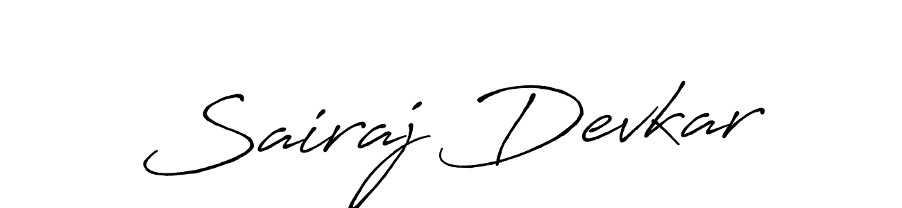 How to Draw Sairaj Devkar signature style? Antro_Vectra_Bolder is a latest design signature styles for name Sairaj Devkar. Sairaj Devkar signature style 7 images and pictures png