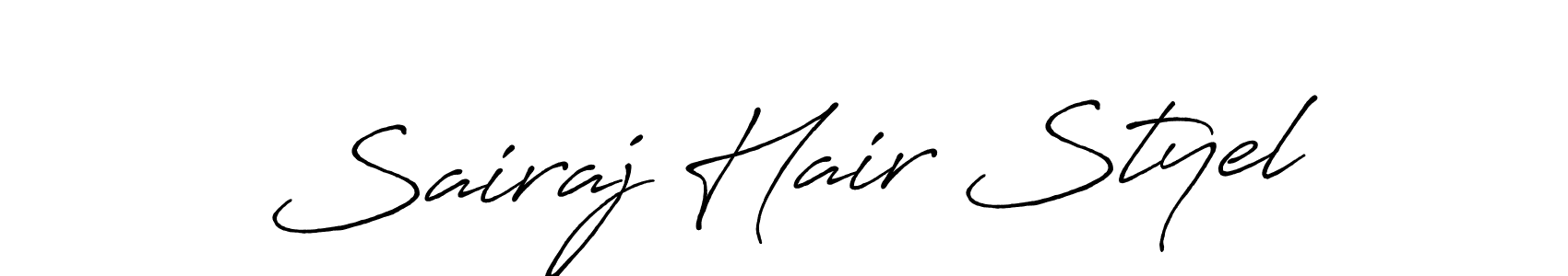 Once you've used our free online signature maker to create your best signature Antro_Vectra_Bolder style, it's time to enjoy all of the benefits that Sairaj Hair Styel name signing documents. Sairaj Hair Styel signature style 7 images and pictures png
