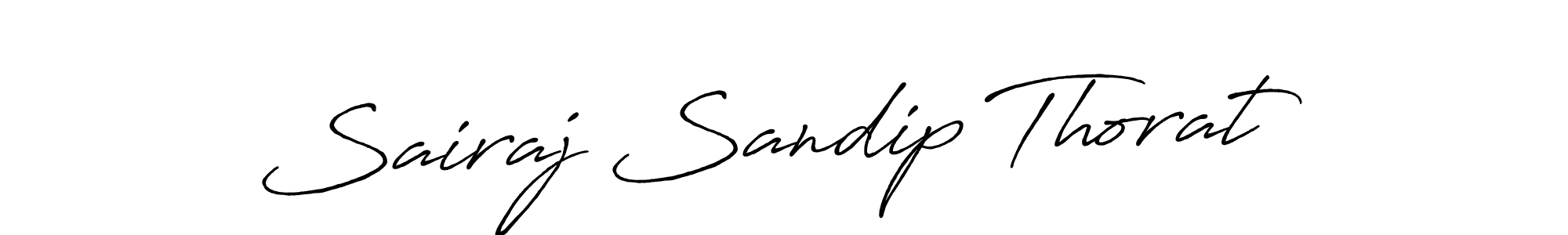 Also You can easily find your signature by using the search form. We will create Sairaj Sandip Thorat name handwritten signature images for you free of cost using Antro_Vectra_Bolder sign style. Sairaj Sandip Thorat signature style 7 images and pictures png