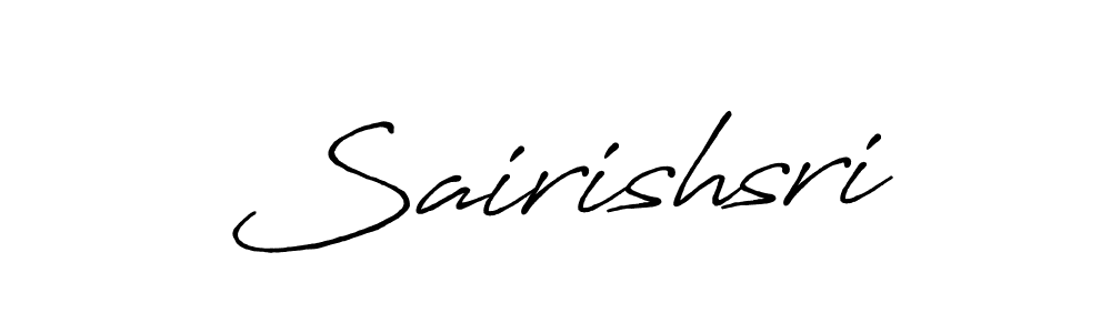 How to Draw Sairishsri signature style? Antro_Vectra_Bolder is a latest design signature styles for name Sairishsri. Sairishsri signature style 7 images and pictures png