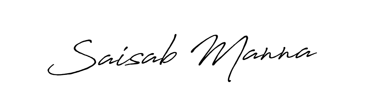 You can use this online signature creator to create a handwritten signature for the name Saisab Manna. This is the best online autograph maker. Saisab Manna signature style 7 images and pictures png
