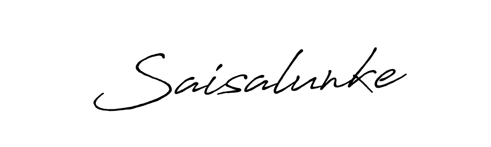 Also You can easily find your signature by using the search form. We will create Saisalunke name handwritten signature images for you free of cost using Antro_Vectra_Bolder sign style. Saisalunke signature style 7 images and pictures png