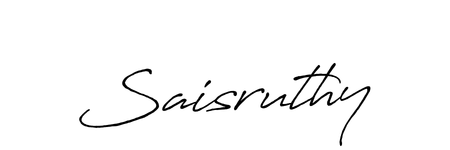 Make a short Saisruthy signature style. Manage your documents anywhere anytime using Antro_Vectra_Bolder. Create and add eSignatures, submit forms, share and send files easily. Saisruthy signature style 7 images and pictures png