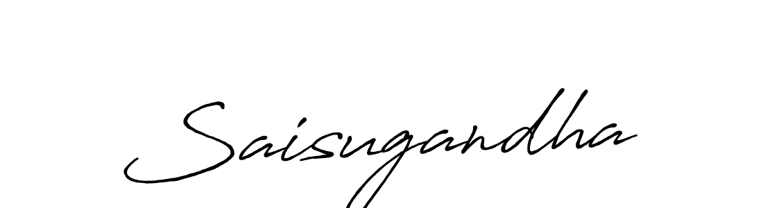 How to make Saisugandha name signature. Use Antro_Vectra_Bolder style for creating short signs online. This is the latest handwritten sign. Saisugandha signature style 7 images and pictures png