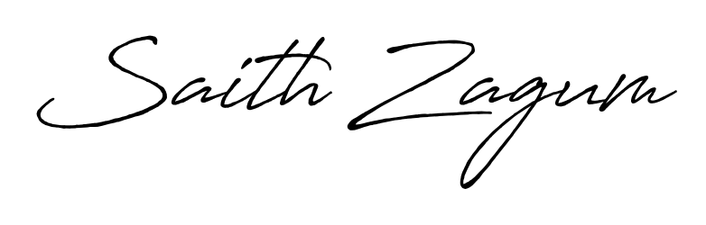 Similarly Antro_Vectra_Bolder is the best handwritten signature design. Signature creator online. You can use it as an online autograph creator for name Saith Zagum. Saith Zagum signature style 7 images and pictures png