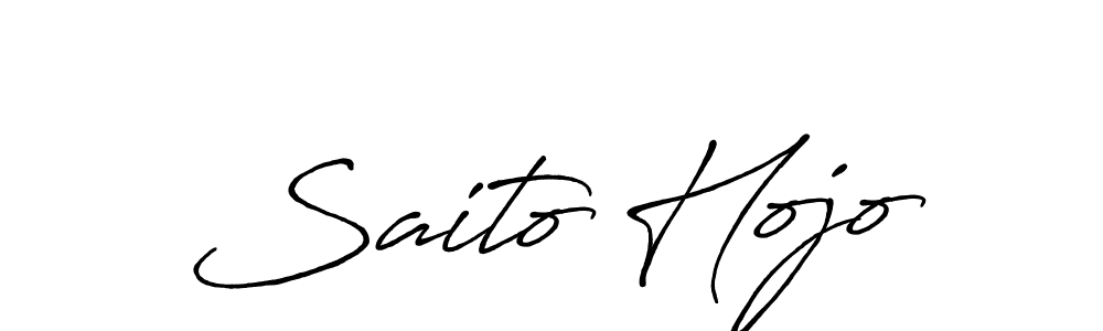 Similarly Antro_Vectra_Bolder is the best handwritten signature design. Signature creator online .You can use it as an online autograph creator for name Saito Hojo. Saito Hojo signature style 7 images and pictures png