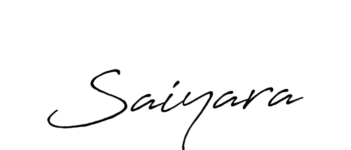 Also we have Saiyara name is the best signature style. Create professional handwritten signature collection using Antro_Vectra_Bolder autograph style. Saiyara signature style 7 images and pictures png