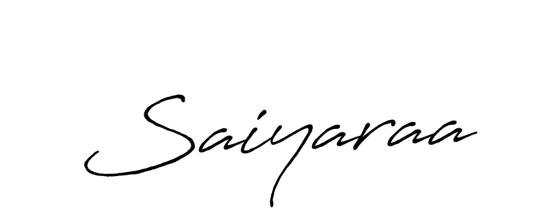 Saiyaraa stylish signature style. Best Handwritten Sign (Antro_Vectra_Bolder) for my name. Handwritten Signature Collection Ideas for my name Saiyaraa. Saiyaraa signature style 7 images and pictures png