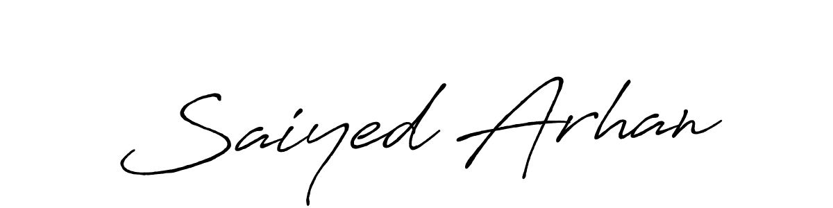 Make a short Saiyed Arhan signature style. Manage your documents anywhere anytime using Antro_Vectra_Bolder. Create and add eSignatures, submit forms, share and send files easily. Saiyed Arhan signature style 7 images and pictures png