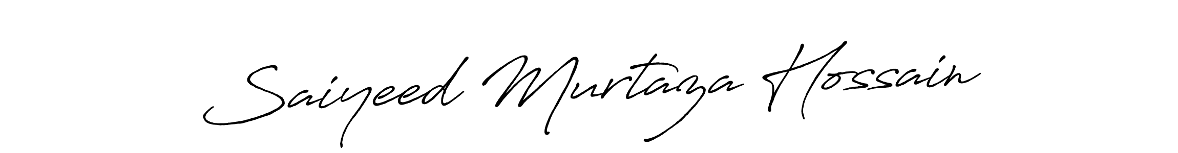 The best way (Antro_Vectra_Bolder) to make a short signature is to pick only two or three words in your name. The name Saiyeed Murtaza Hossain include a total of six letters. For converting this name. Saiyeed Murtaza Hossain signature style 7 images and pictures png