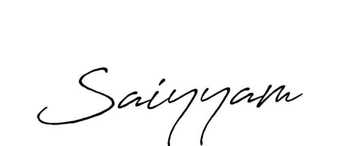 How to make Saiyyam signature? Antro_Vectra_Bolder is a professional autograph style. Create handwritten signature for Saiyyam name. Saiyyam signature style 7 images and pictures png