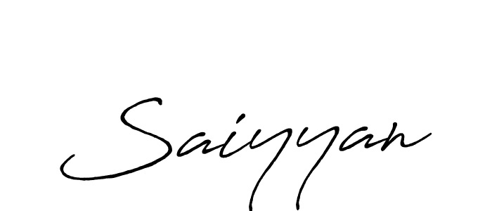 Make a beautiful signature design for name Saiyyan. Use this online signature maker to create a handwritten signature for free. Saiyyan signature style 7 images and pictures png