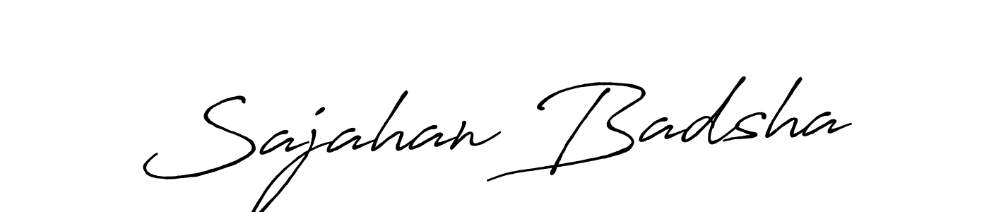 Once you've used our free online signature maker to create your best signature Antro_Vectra_Bolder style, it's time to enjoy all of the benefits that Sajahan Badsha name signing documents. Sajahan Badsha signature style 7 images and pictures png