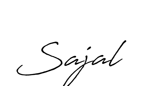 Also we have Sajal name is the best signature style. Create professional handwritten signature collection using Antro_Vectra_Bolder autograph style. Sajal signature style 7 images and pictures png