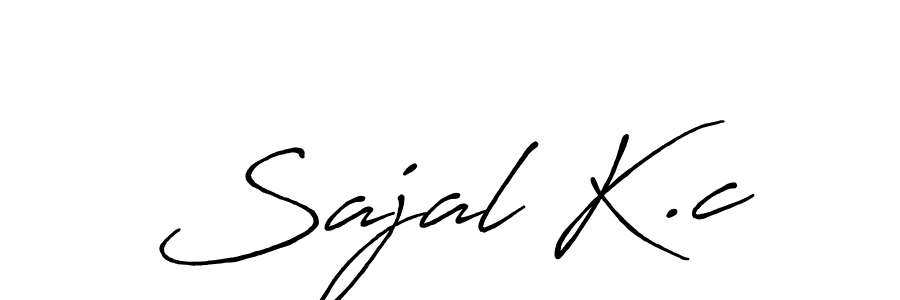 You should practise on your own different ways (Antro_Vectra_Bolder) to write your name (Sajal K.c) in signature. don't let someone else do it for you. Sajal K.c signature style 7 images and pictures png