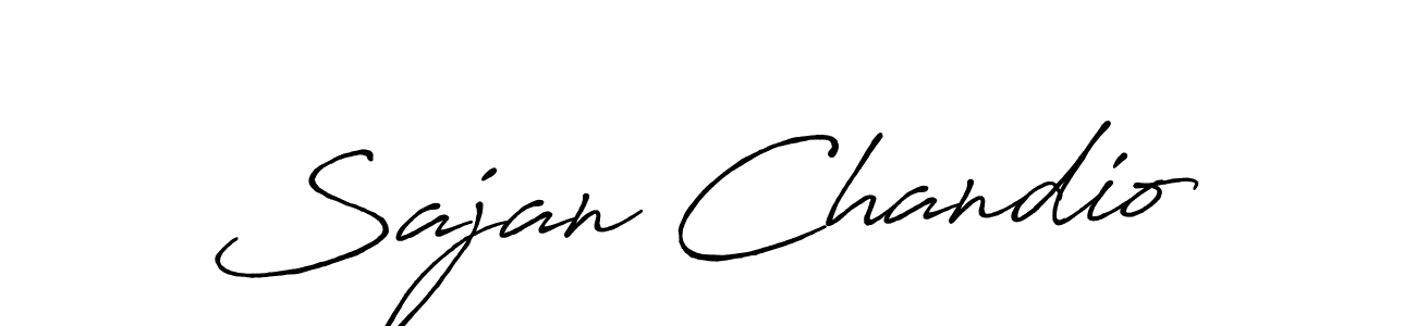 if you are searching for the best signature style for your name Sajan Chandio. so please give up your signature search. here we have designed multiple signature styles  using Antro_Vectra_Bolder. Sajan Chandio signature style 7 images and pictures png