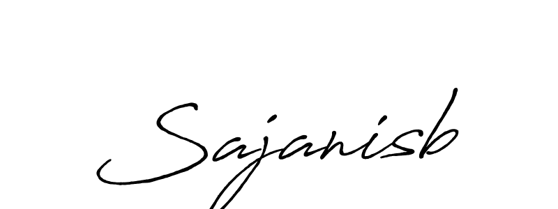 Design your own signature with our free online signature maker. With this signature software, you can create a handwritten (Antro_Vectra_Bolder) signature for name Sajanisb. Sajanisb signature style 7 images and pictures png