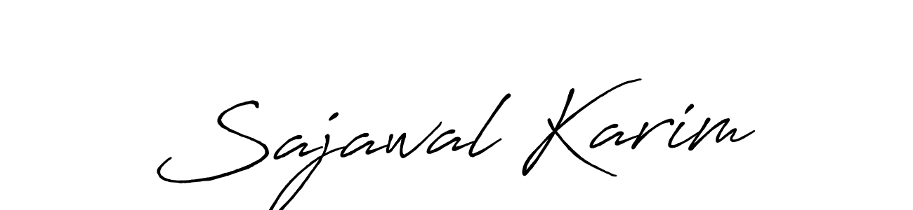 Also You can easily find your signature by using the search form. We will create Sajawal Karim name handwritten signature images for you free of cost using Antro_Vectra_Bolder sign style. Sajawal Karim signature style 7 images and pictures png