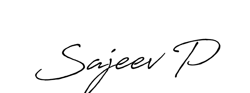 Make a beautiful signature design for name Sajeev P. Use this online signature maker to create a handwritten signature for free. Sajeev P signature style 7 images and pictures png