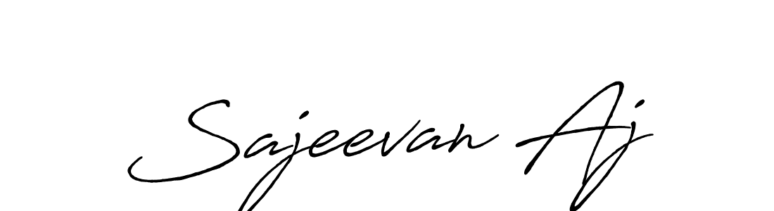 Here are the top 10 professional signature styles for the name Sajeevan Aj. These are the best autograph styles you can use for your name. Sajeevan Aj signature style 7 images and pictures png