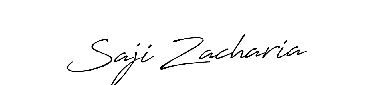 It looks lik you need a new signature style for name Saji Zacharia. Design unique handwritten (Antro_Vectra_Bolder) signature with our free signature maker in just a few clicks. Saji Zacharia signature style 7 images and pictures png