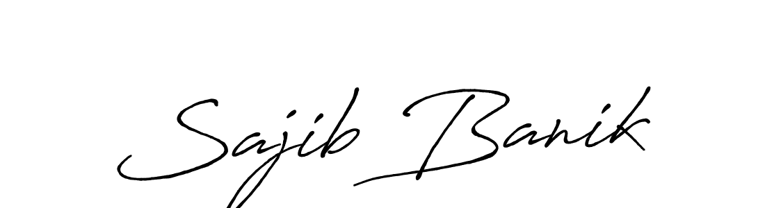 Make a short Sajib Banik signature style. Manage your documents anywhere anytime using Antro_Vectra_Bolder. Create and add eSignatures, submit forms, share and send files easily. Sajib Banik signature style 7 images and pictures png
