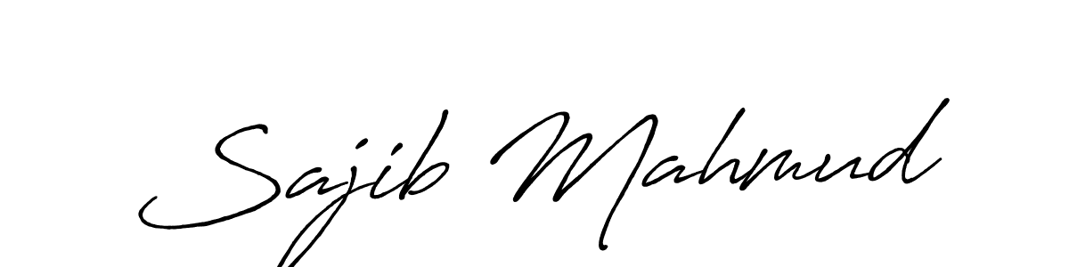 Make a beautiful signature design for name Sajib Mahmud. Use this online signature maker to create a handwritten signature for free. Sajib Mahmud signature style 7 images and pictures png