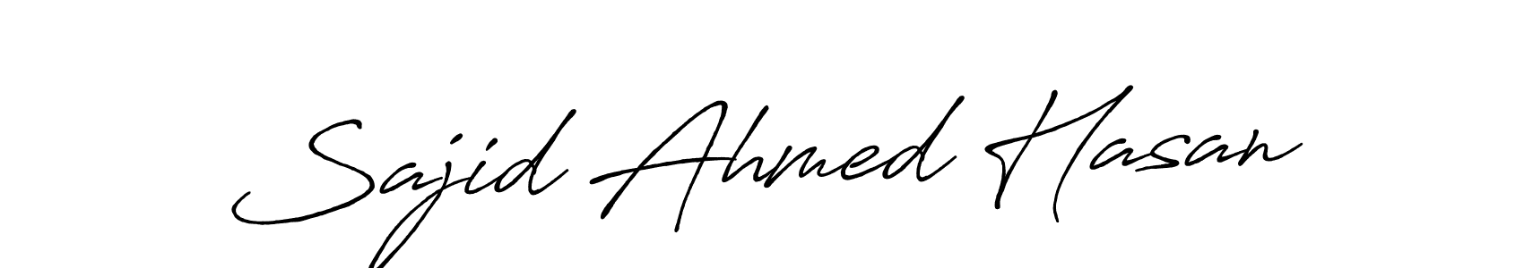 The best way (Antro_Vectra_Bolder) to make a short signature is to pick only two or three words in your name. The name Sajid Ahmed Hasan include a total of six letters. For converting this name. Sajid Ahmed Hasan signature style 7 images and pictures png