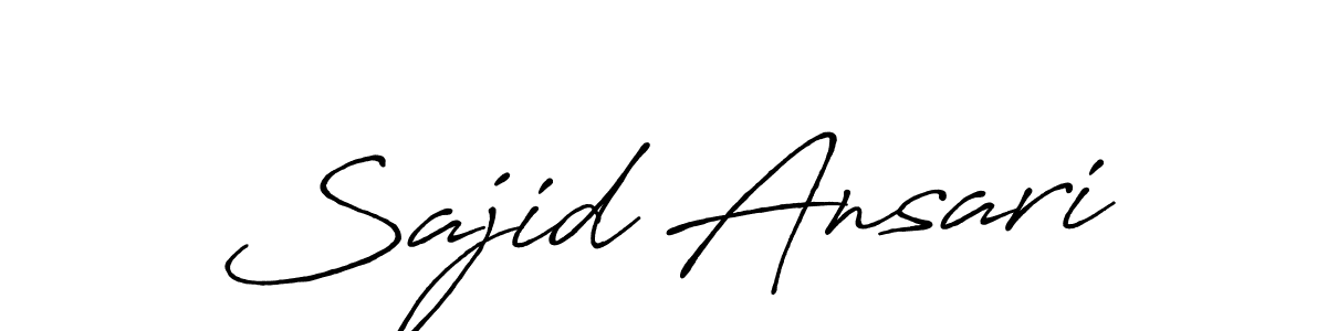 Here are the top 10 professional signature styles for the name Sajid Ansari. These are the best autograph styles you can use for your name. Sajid Ansari signature style 7 images and pictures png