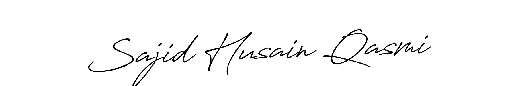 You can use this online signature creator to create a handwritten signature for the name Sajid Husain Qasmi. This is the best online autograph maker. Sajid Husain Qasmi signature style 7 images and pictures png