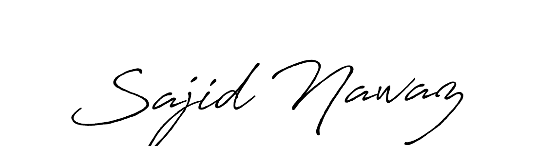 How to Draw Sajid Nawaz signature style? Antro_Vectra_Bolder is a latest design signature styles for name Sajid Nawaz. Sajid Nawaz signature style 7 images and pictures png