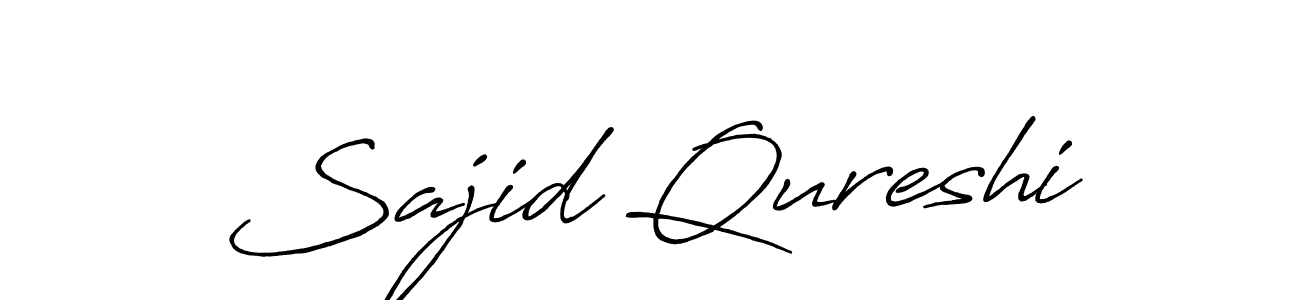 This is the best signature style for the Sajid Qureshi name. Also you like these signature font (Antro_Vectra_Bolder). Mix name signature. Sajid Qureshi signature style 7 images and pictures png