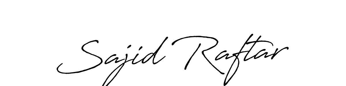 It looks lik you need a new signature style for name Sajid Raftar. Design unique handwritten (Antro_Vectra_Bolder) signature with our free signature maker in just a few clicks. Sajid Raftar signature style 7 images and pictures png