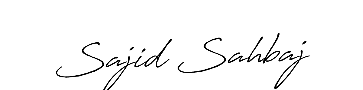 You should practise on your own different ways (Antro_Vectra_Bolder) to write your name (Sajid Sahbaj) in signature. don't let someone else do it for you. Sajid Sahbaj signature style 7 images and pictures png