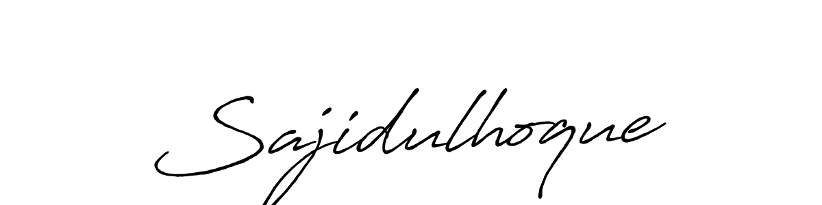 Here are the top 10 professional signature styles for the name Sajidulhoque. These are the best autograph styles you can use for your name. Sajidulhoque signature style 7 images and pictures png