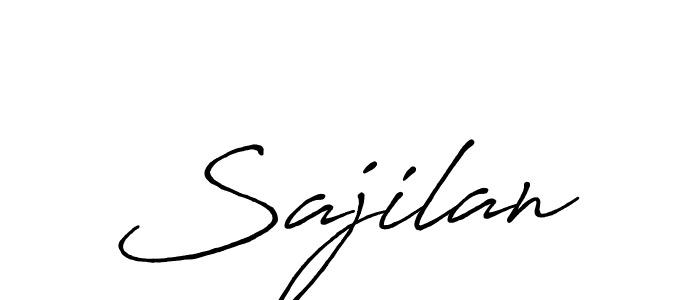 It looks lik you need a new signature style for name Sajilan. Design unique handwritten (Antro_Vectra_Bolder) signature with our free signature maker in just a few clicks. Sajilan signature style 7 images and pictures png