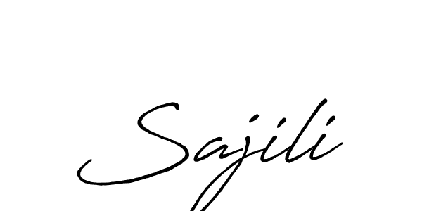 Once you've used our free online signature maker to create your best signature Antro_Vectra_Bolder style, it's time to enjoy all of the benefits that Sajili name signing documents. Sajili signature style 7 images and pictures png