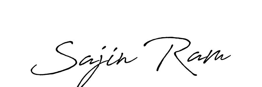 Similarly Antro_Vectra_Bolder is the best handwritten signature design. Signature creator online .You can use it as an online autograph creator for name Sajin Ram. Sajin Ram signature style 7 images and pictures png