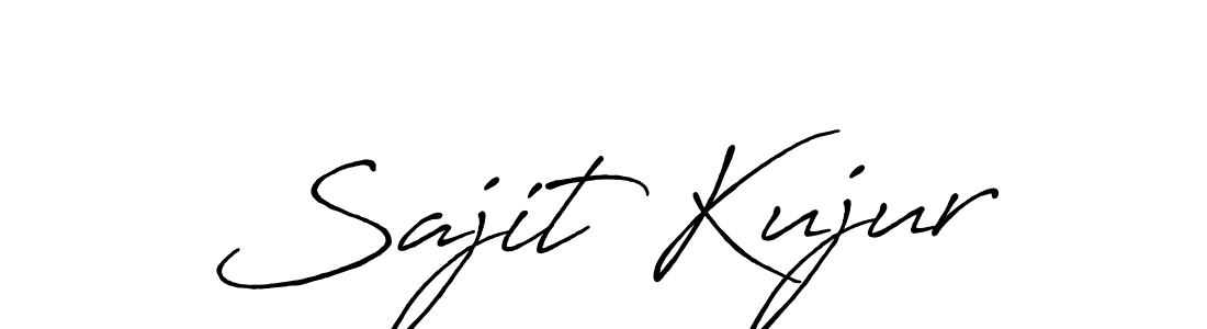 Make a short Sajit Kujur signature style. Manage your documents anywhere anytime using Antro_Vectra_Bolder. Create and add eSignatures, submit forms, share and send files easily. Sajit Kujur signature style 7 images and pictures png