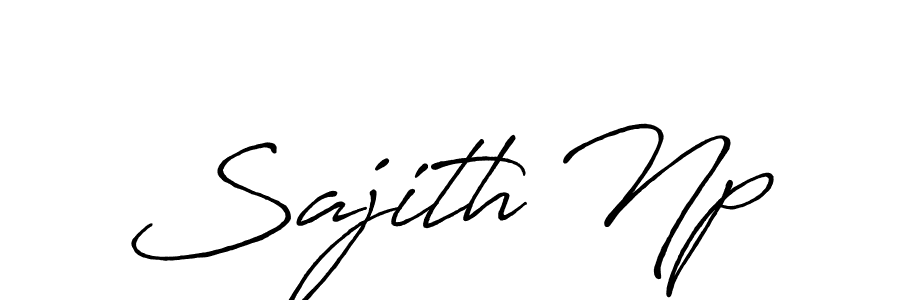 The best way (Antro_Vectra_Bolder) to make a short signature is to pick only two or three words in your name. The name Sajith Np include a total of six letters. For converting this name. Sajith Np signature style 7 images and pictures png