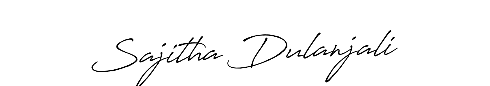 This is the best signature style for the Sajitha Dulanjali name. Also you like these signature font (Antro_Vectra_Bolder). Mix name signature. Sajitha Dulanjali signature style 7 images and pictures png