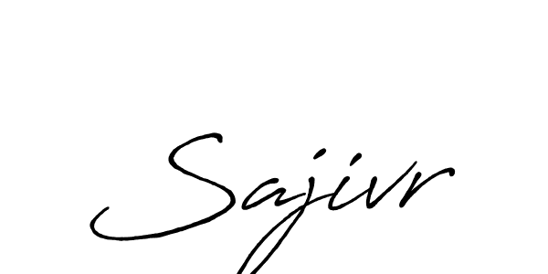Make a beautiful signature design for name Sajivr. With this signature (Antro_Vectra_Bolder) style, you can create a handwritten signature for free. Sajivr signature style 7 images and pictures png