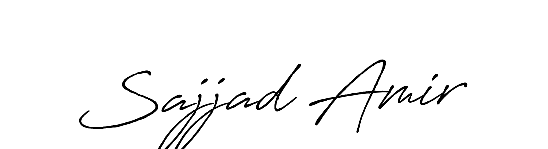 It looks lik you need a new signature style for name Sajjad Amir. Design unique handwritten (Antro_Vectra_Bolder) signature with our free signature maker in just a few clicks. Sajjad Amir signature style 7 images and pictures png