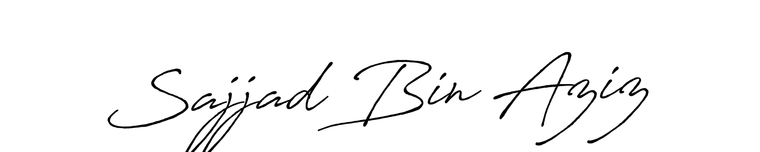 You can use this online signature creator to create a handwritten signature for the name Sajjad Bin Aziz. This is the best online autograph maker. Sajjad Bin Aziz signature style 7 images and pictures png