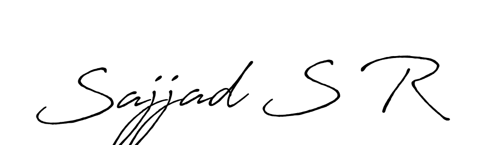 Once you've used our free online signature maker to create your best signature Antro_Vectra_Bolder style, it's time to enjoy all of the benefits that Sajjad S R name signing documents. Sajjad S R signature style 7 images and pictures png
